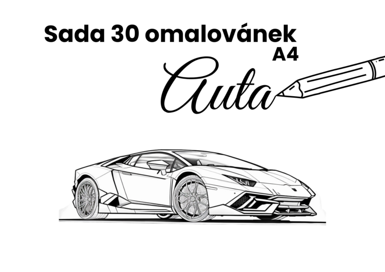 30 чудових розмальовок з автомобілями для малих і дорослих шанувальників моторів