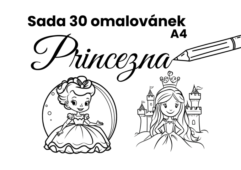 30 чарівних розмальовок із принцесами, які перетворять кожен день на казку